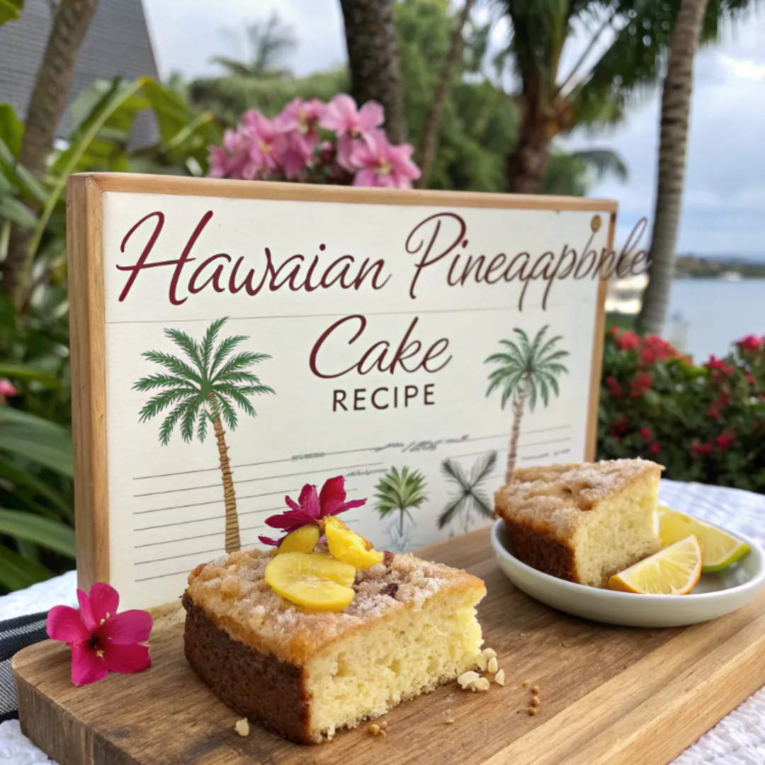 Hawaiian Pineapple Cake Recipes
