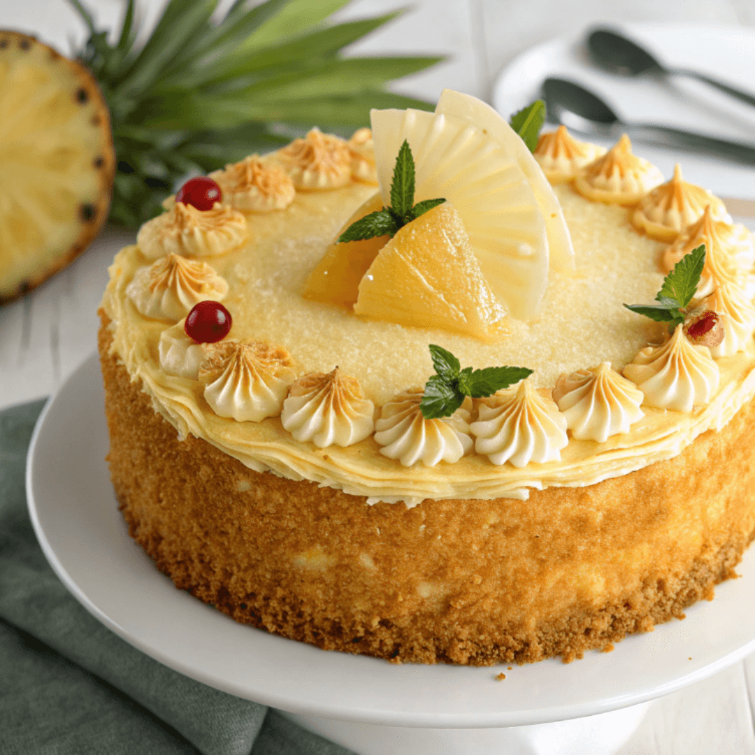 Old Fashioned Hawaiian Pineapple Cake