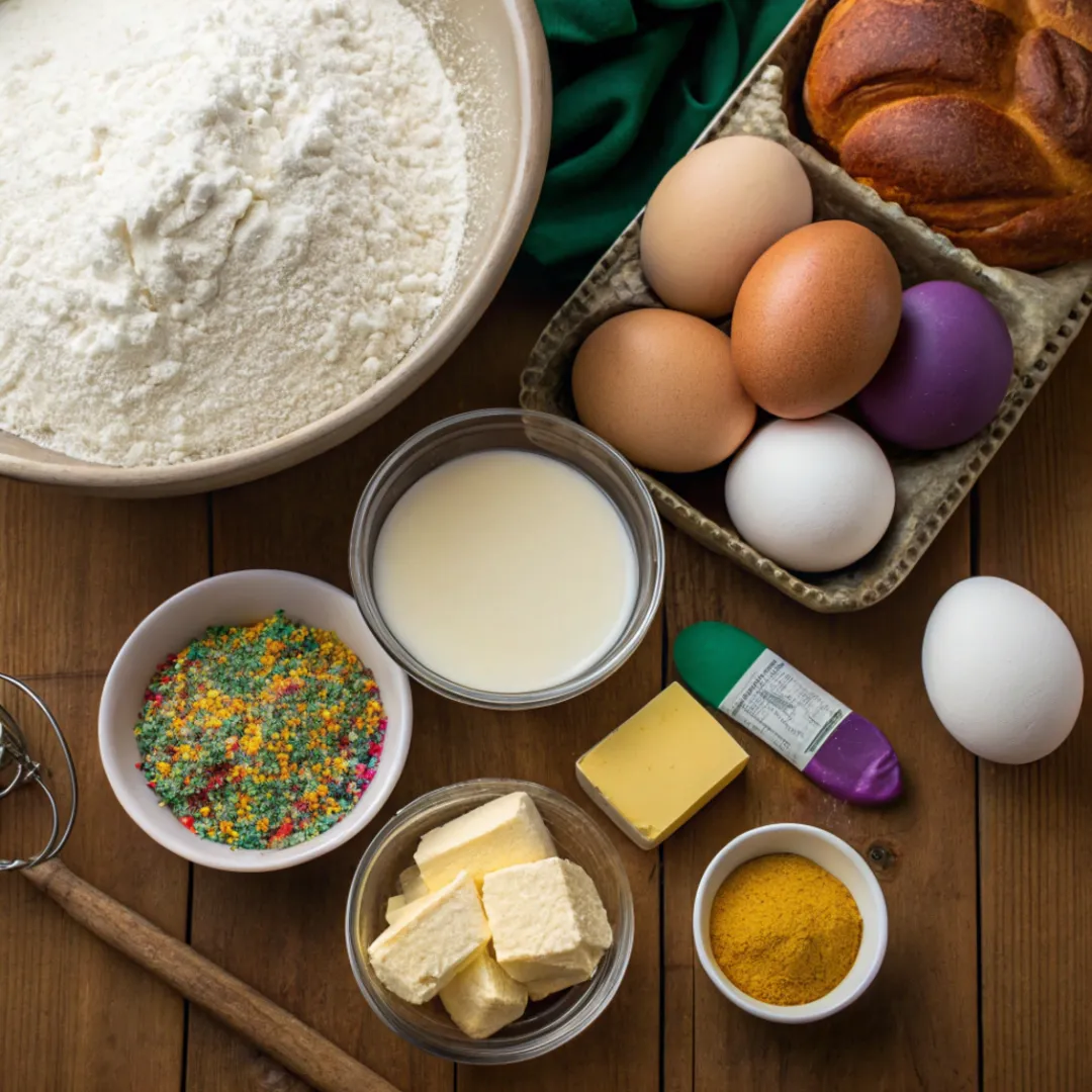 What Are the Ingredients for a King Cake?