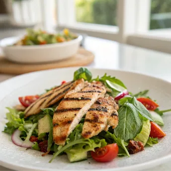 Grilled Chicken Salad for a Protein Boost