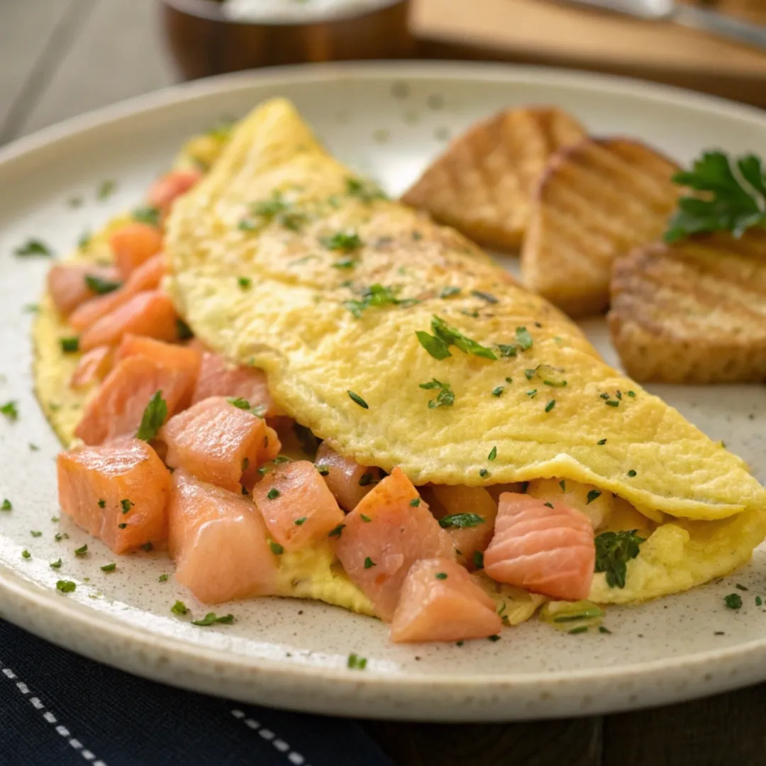 Baked Salmon for Breakfast