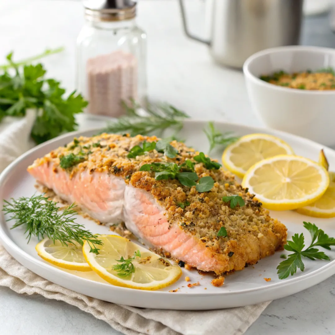 Baked Salmon for Breakfast