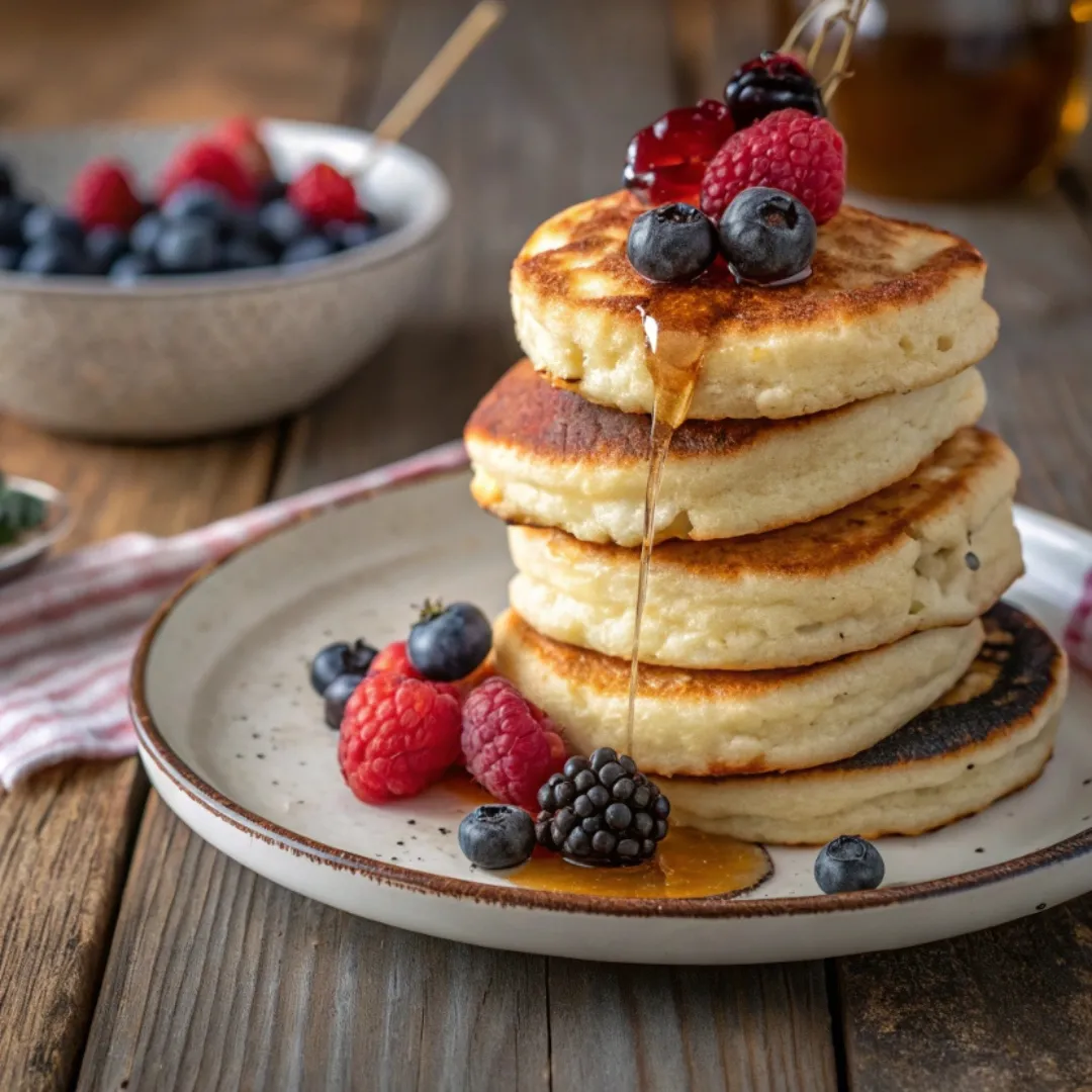 Cottage Cheese Pancakes