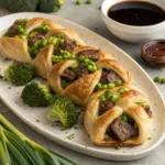 Broccoli Beef Braids