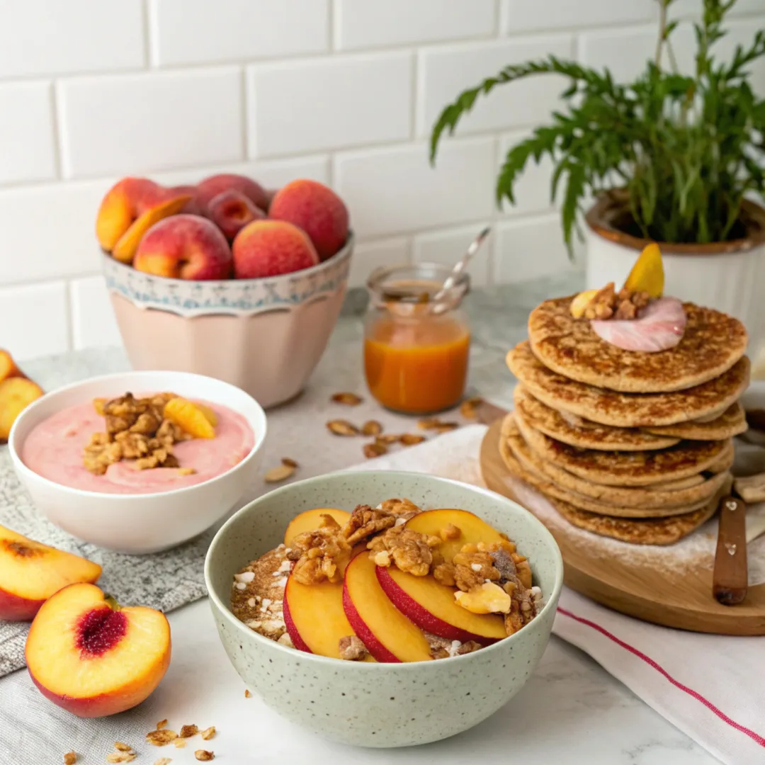 Healthy Peach Breakfast Recipes