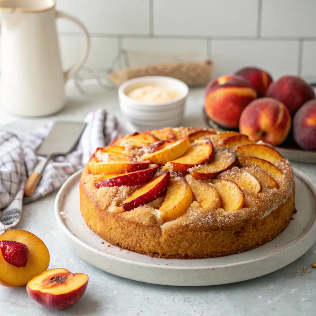 Peach Breakfast Cake Recipe You’ll Love