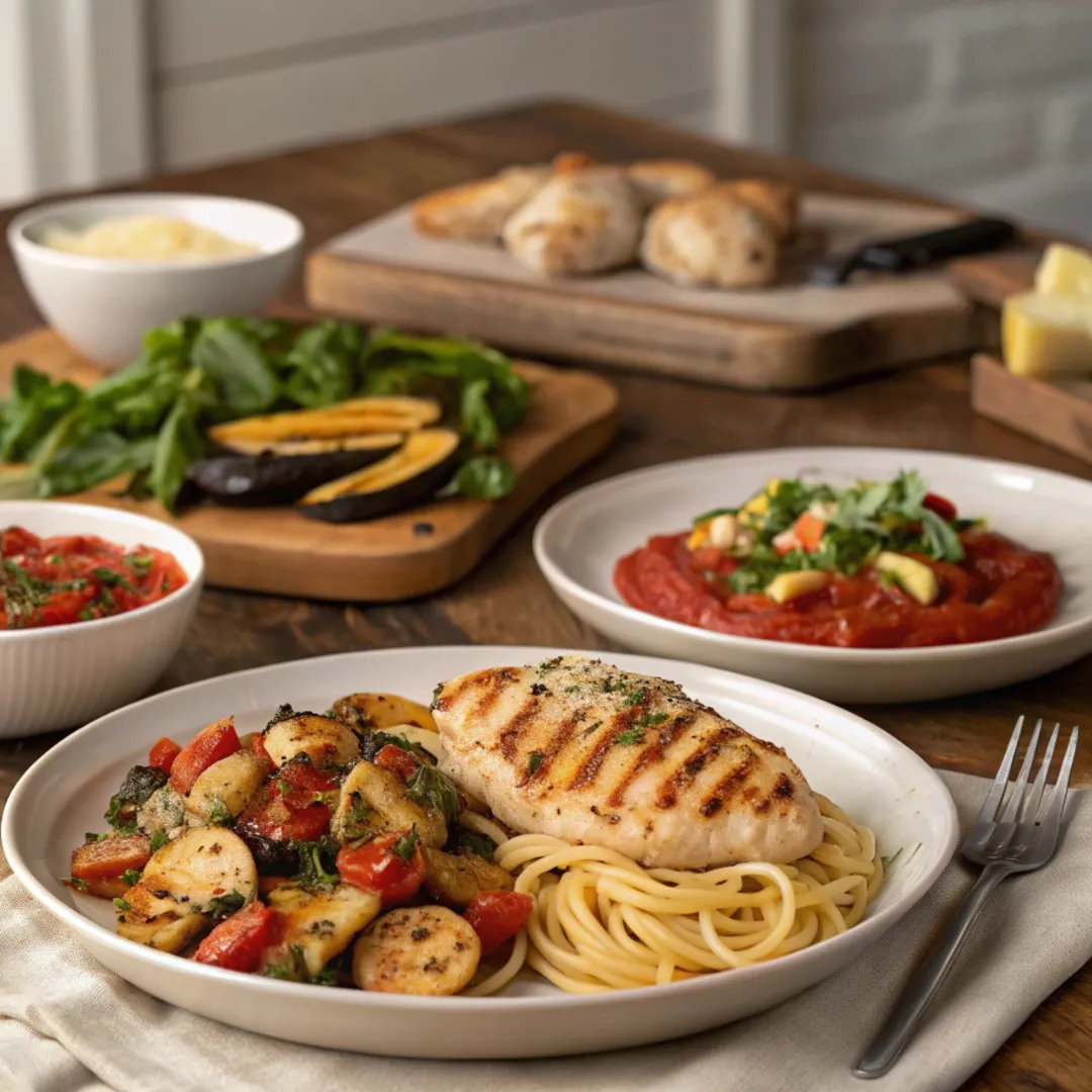 Simple dinner meals for two