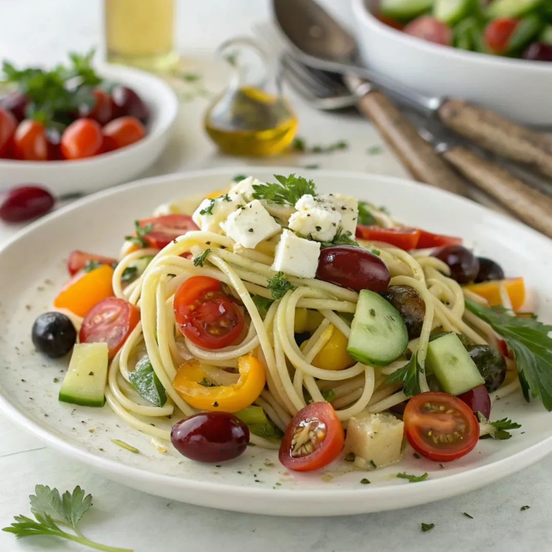 California spaghetti salad my heavenly Recipes