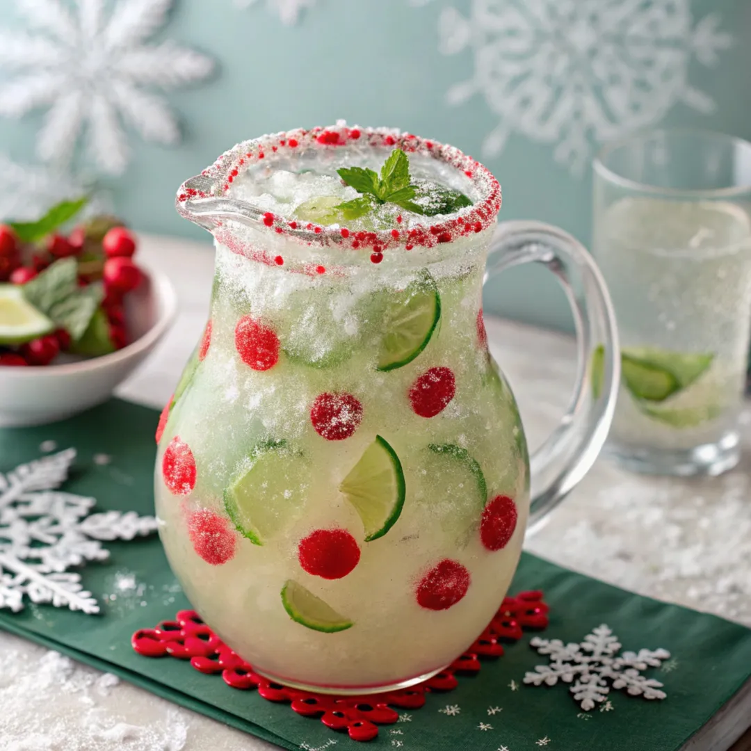 Christmas Margarita Pitcher
