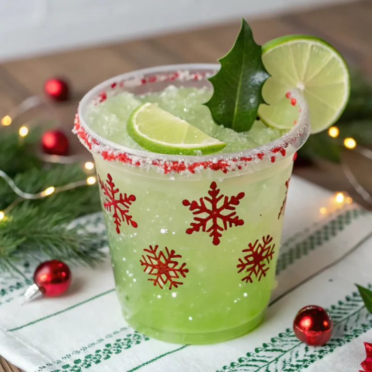 Christmas margarita recipe easy