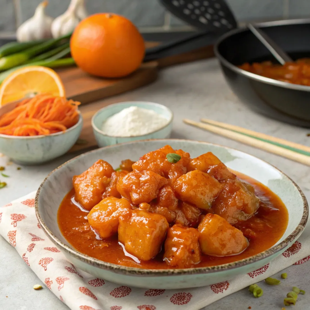 Orange chicken sauce recipe
