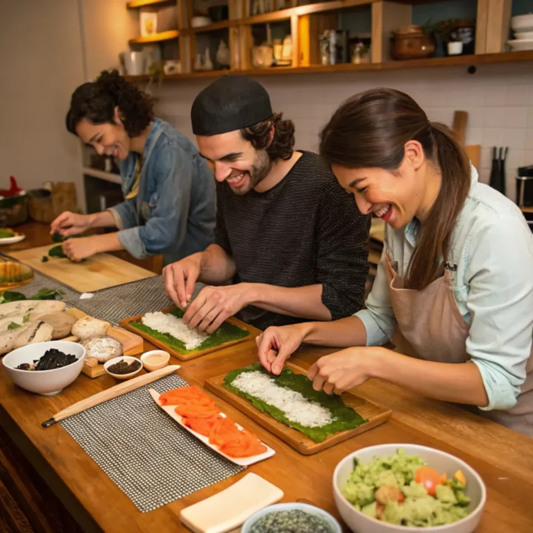 Why Making Sushi Together is a Unique Experience