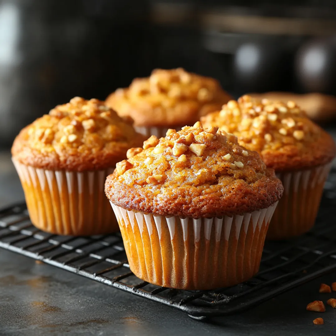 Pumpkin Muffins With A Cake Mix