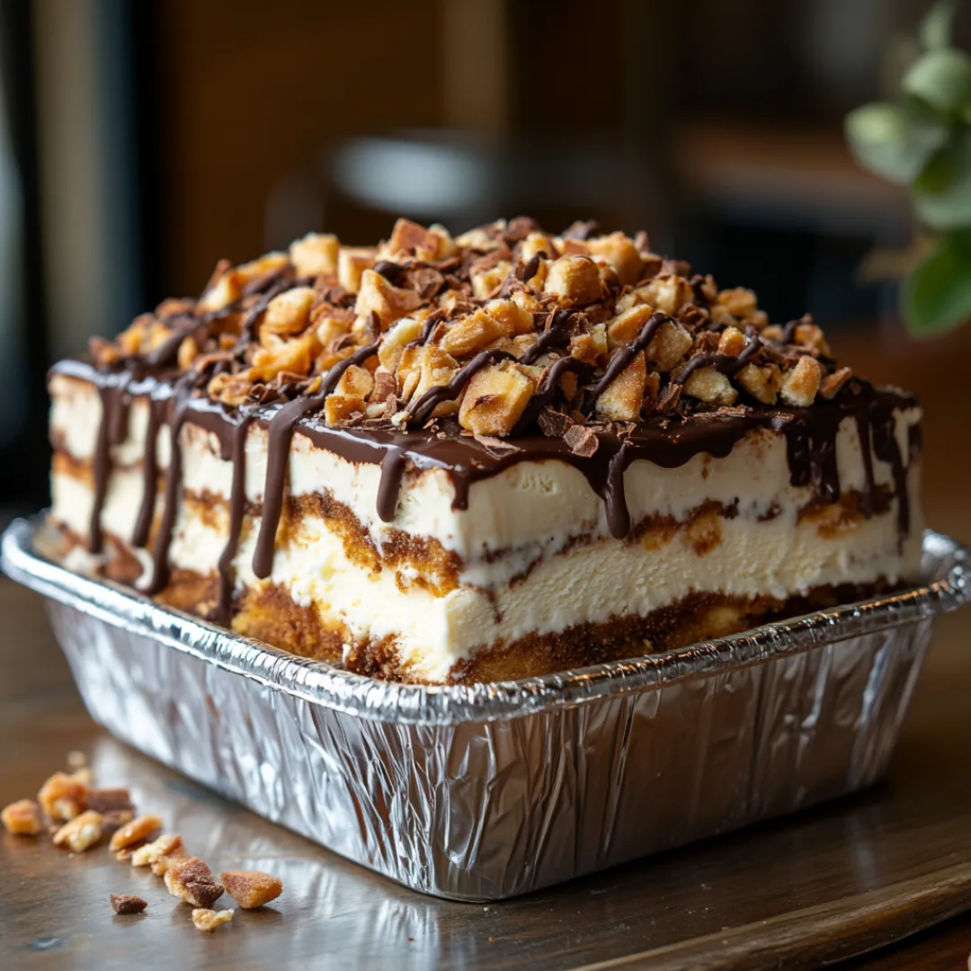Ice Cream Frozen Treats - A Decadent Layered Dessert