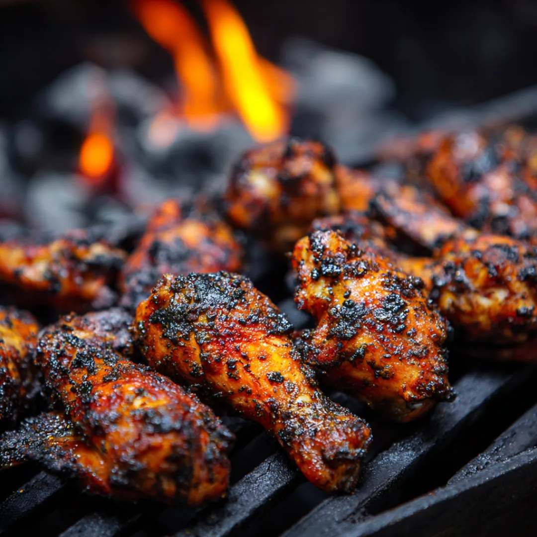 Bat-Wing Buffalo Chicken Drumettes Halloween Recipe