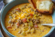 Cheeseburger Soup