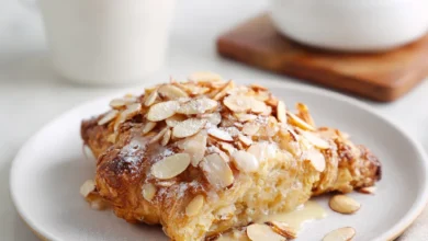 Almond Croissant Bake