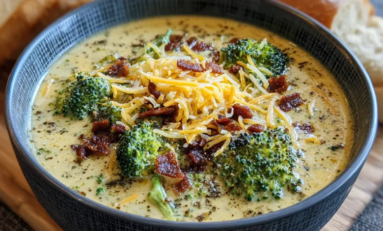 Cheesy Broccoli Soup