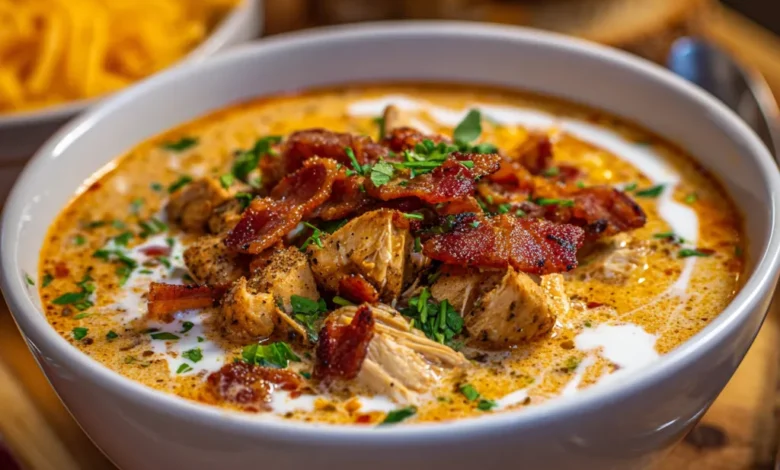 Chicken Bacon Ranch Soup