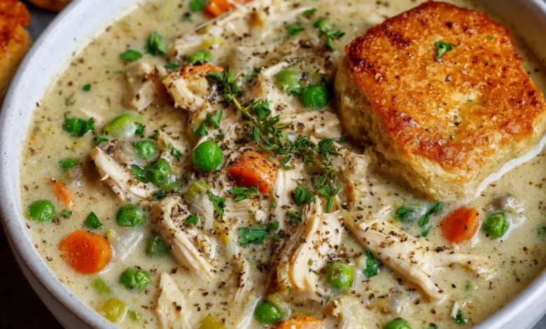 Chicken Pot Pie Soup
