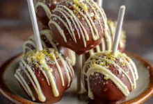 Chocolate Gingerbread Cake Pops