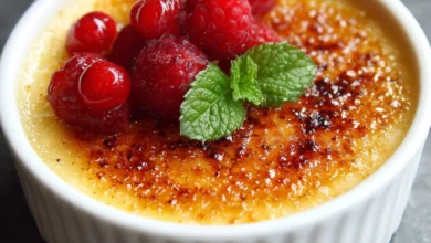 Classic Vanilla Crème Brûlée