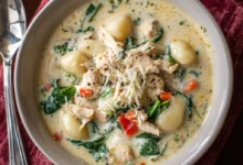 Creamy Chicken Gnocchi Soup