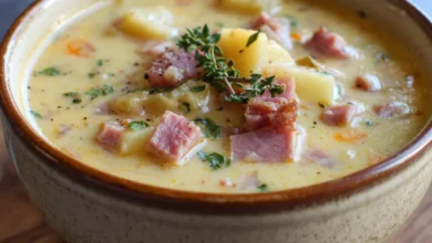 Creamy Ham Potato Soup