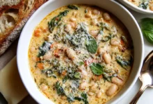 Creamy Tuscan Bean Soup