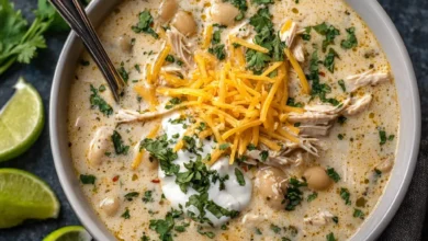 Creamy White Chicken Chili Soup