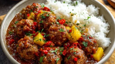 Dump-and-Go Hawaiian Meatballs