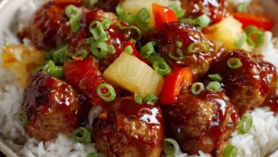 Easy Frozen Meatball Hawaiian Crockpot Recipe
