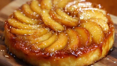 French Apple Tart (Tarte Tatin Style)