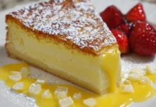 French Custard Cake