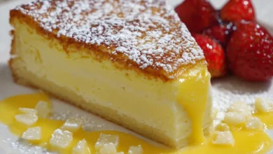 French Custard Cake