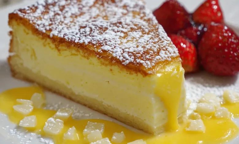 French Custard Cake