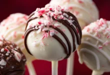 Sugar Cookie Peppermint Cake Pops