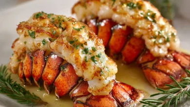 Holiday Garlic Butter Lobster Tails