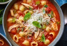 Italian Chicken Parmesan Soup