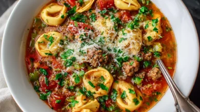 Italian Sausage Tortellini Soup