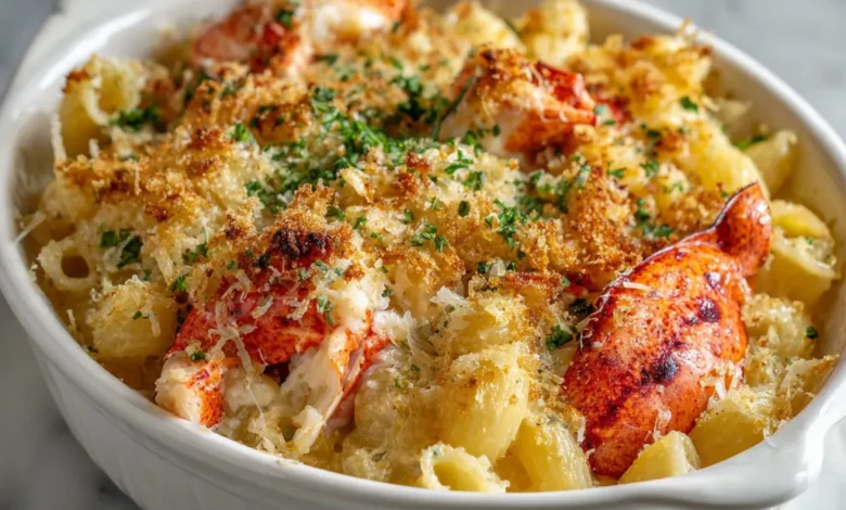 Lobster Mac and Cheese with Gruyère