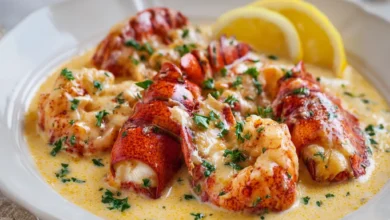 Lobster Newburg Classic Cream Sauce