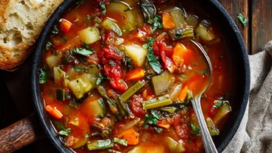 Rustic Vegetable Stew Soup