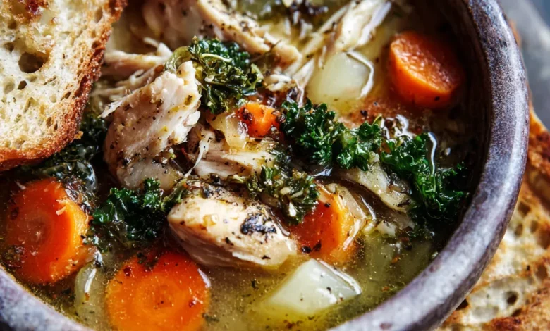 Slow Cooker Chicken Soup