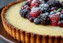 Vanilla Bean Custard Tart