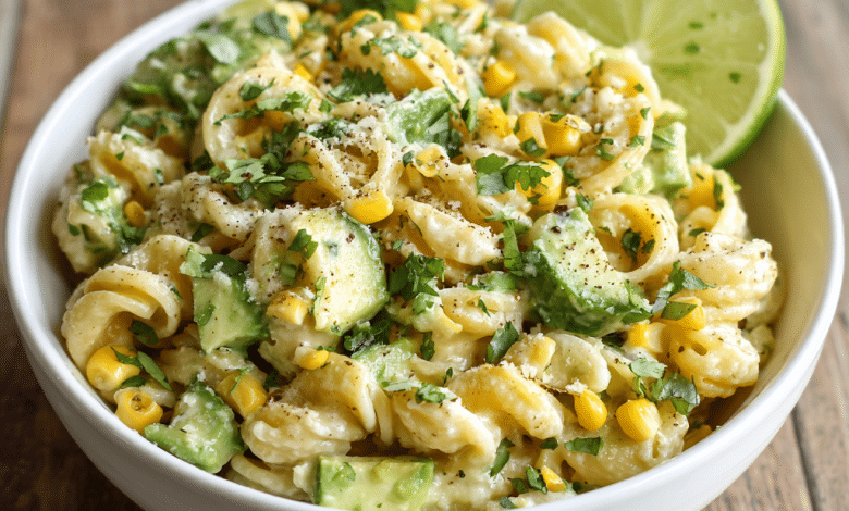 Avocado Street Corn Pasta Salad – A Creamy Summer Bowl That Feels Like Home