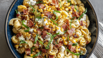 Bacon Street Corn Pasta Salad – A Creamy Summer Bowl Full of Joy