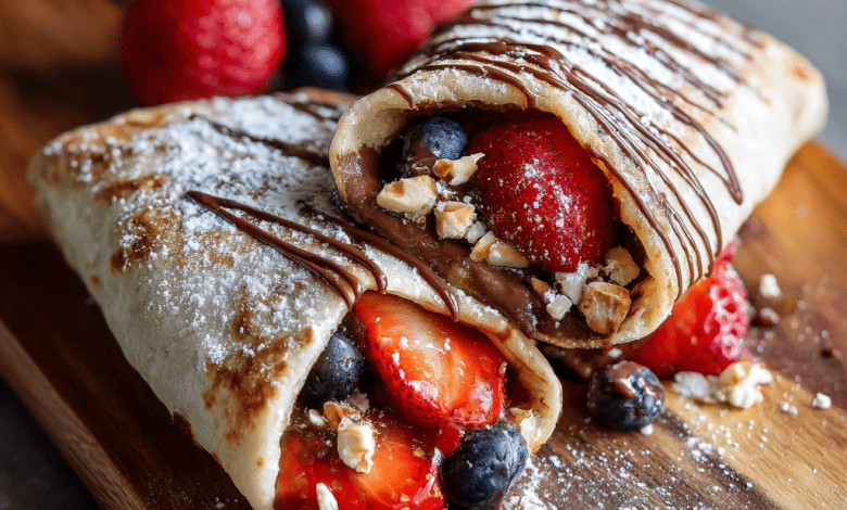 Berry Nutella Breakfast Wraps – A Sweet Morning Hug for the Ones I Love
