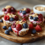Berry Yogurt Breakfast Cups