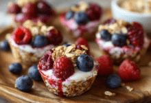 Berry Yogurt Breakfast Cups